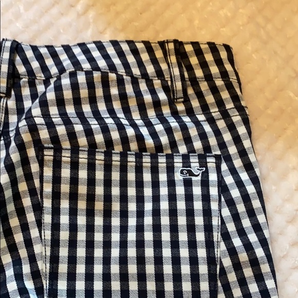 Black and white striped vineyard vines pants - Picture 3 of 3